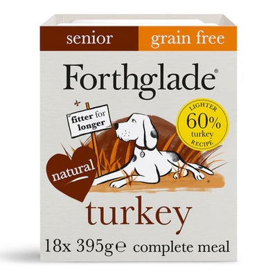 Forthglade Senior turkey & butternut squash wet dog food