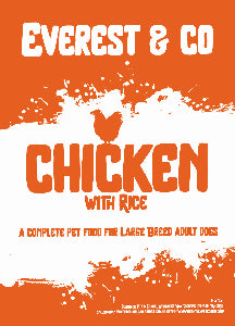 Everest & Co Chicken & Rice Large Breed