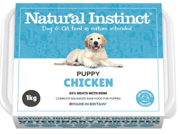 Natural Instinct Puppy (Chicken & Beef Liver) 2x 500g
