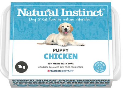 Natural Instinct Puppy (Chicken & Beef Liver) 2x 500g
