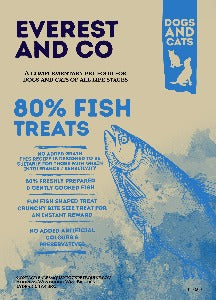 Everest & Co Grain Free 80% Fish Treats