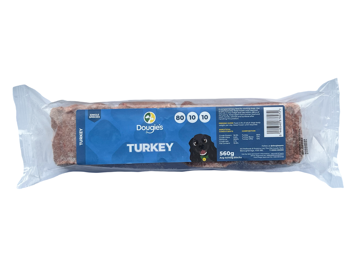 Dougies Turkey mince 560g