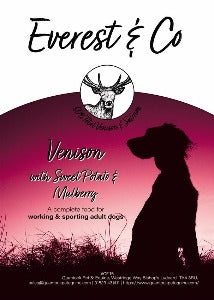 Everest & Co Grain Free Venison with Sweet Potato & Mulberry