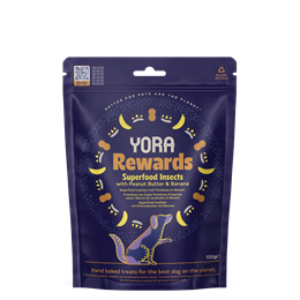 Yora Rewards Dog Treats with Peanut Butter & Banana