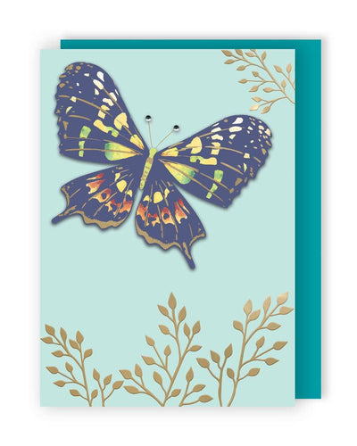 Yours Truly - Butterfly Card
