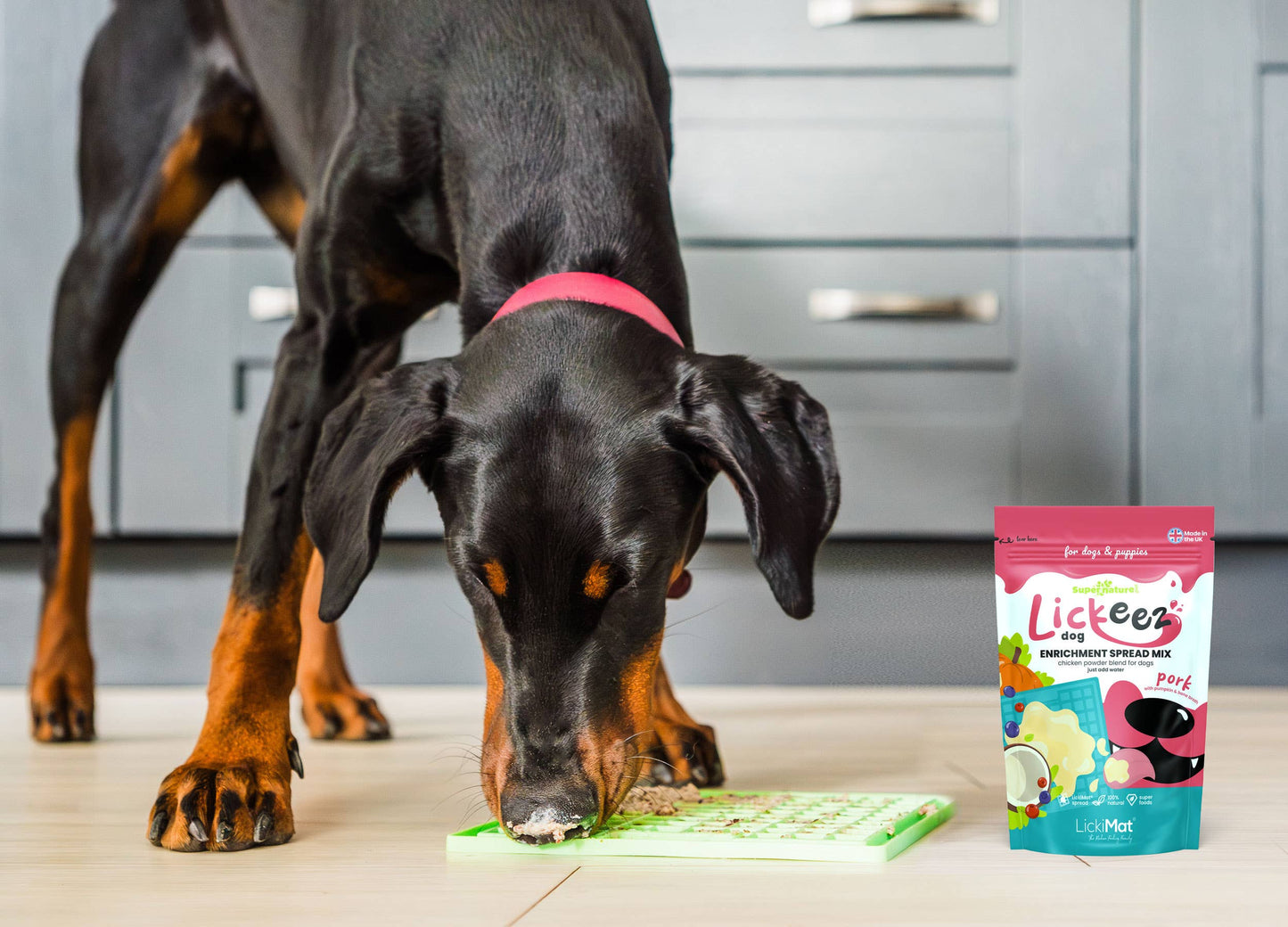 Supernature Lickeez Chicken Enrichment Spread for Dogs