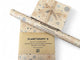 PlanetWrapIt - Christmas Snowflakes Recycled Eco Kraft Gift Wrapping Paper