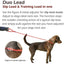 Miro & Makauri  "REGULAR GRIP"  - Slip Dog Lead with Figure: Black 13mm x 120cm