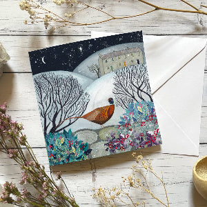 Glitter and Earth - Winter pheasant 