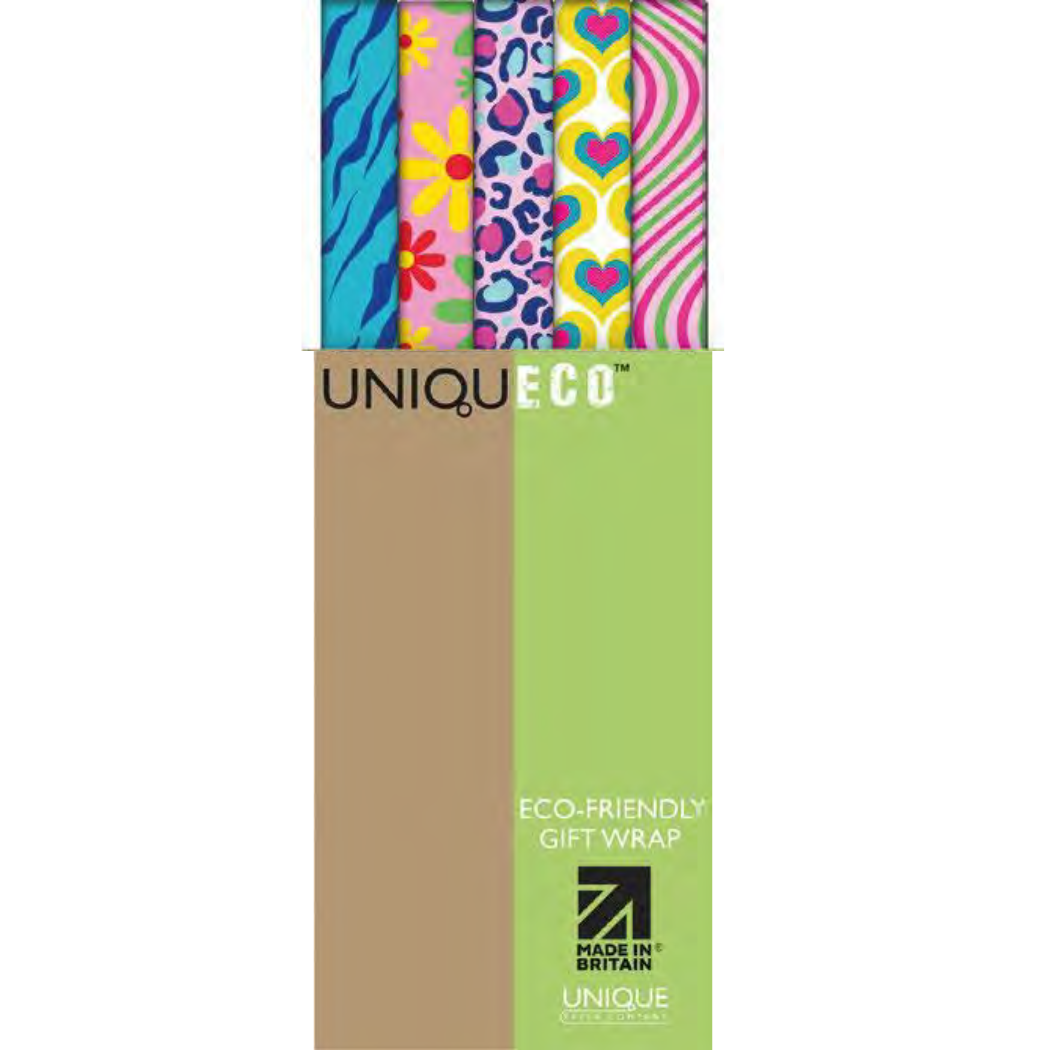 'Pop' Design  Eco-friendly Pop FSC™ sustainable wrapping paper