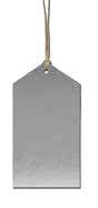 Pack of 5 Gift Tags available in a selection of colours