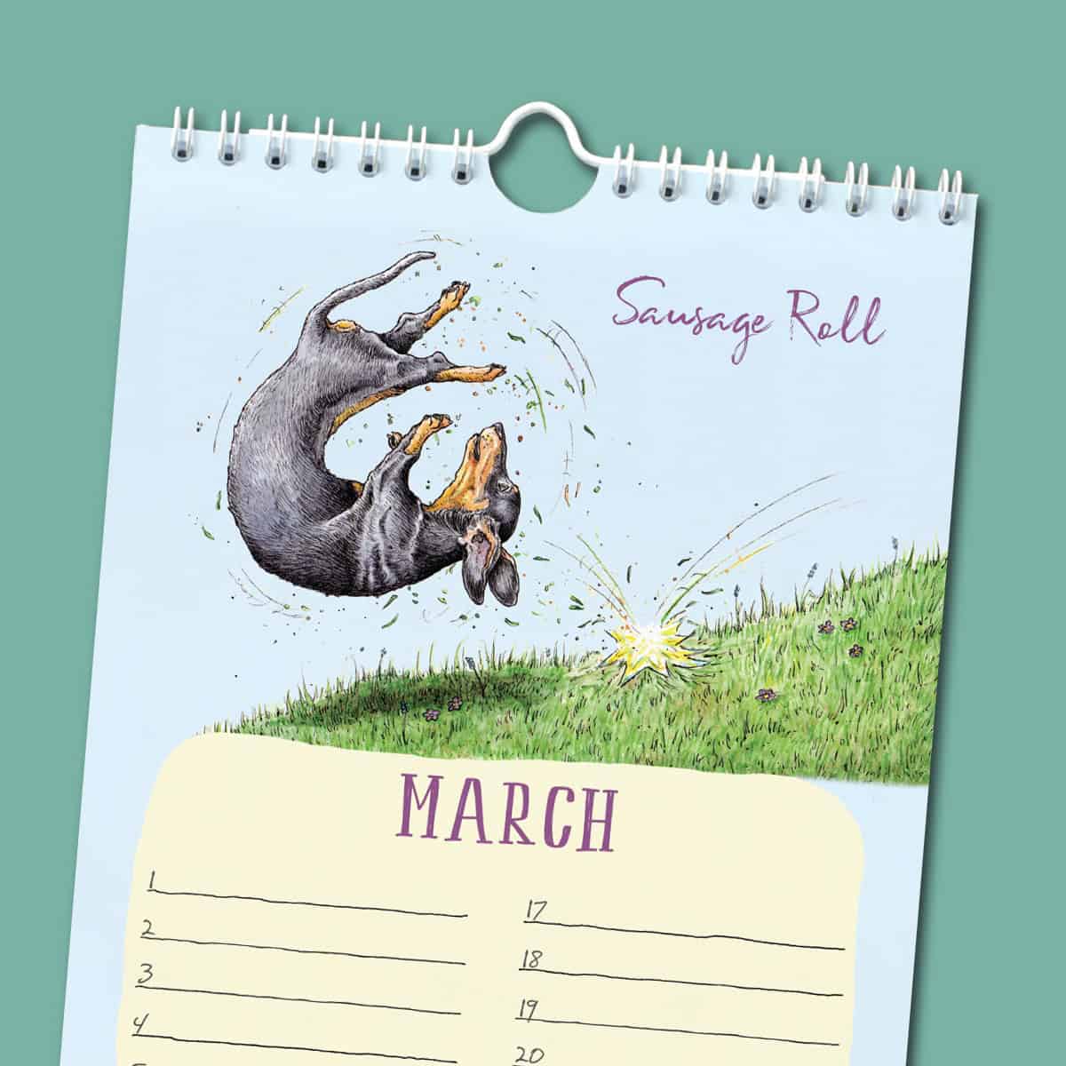 Perpetual Mutt's Nuts Calendar - Dog Calendar
