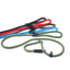 Miro & Makauri  "REGULAR GRIP"  - Slip Dog Lead with Figure: Black 13mm x 120cm