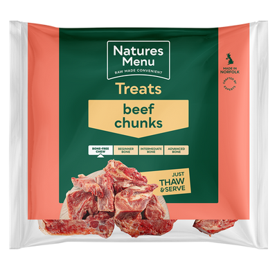 Natures Menu Beef Chunks 1kg