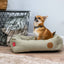 Sleepy Paws Classic Square Pet Bed Green