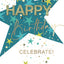 Yours Truly Happy Birthday Star Card - Champagne