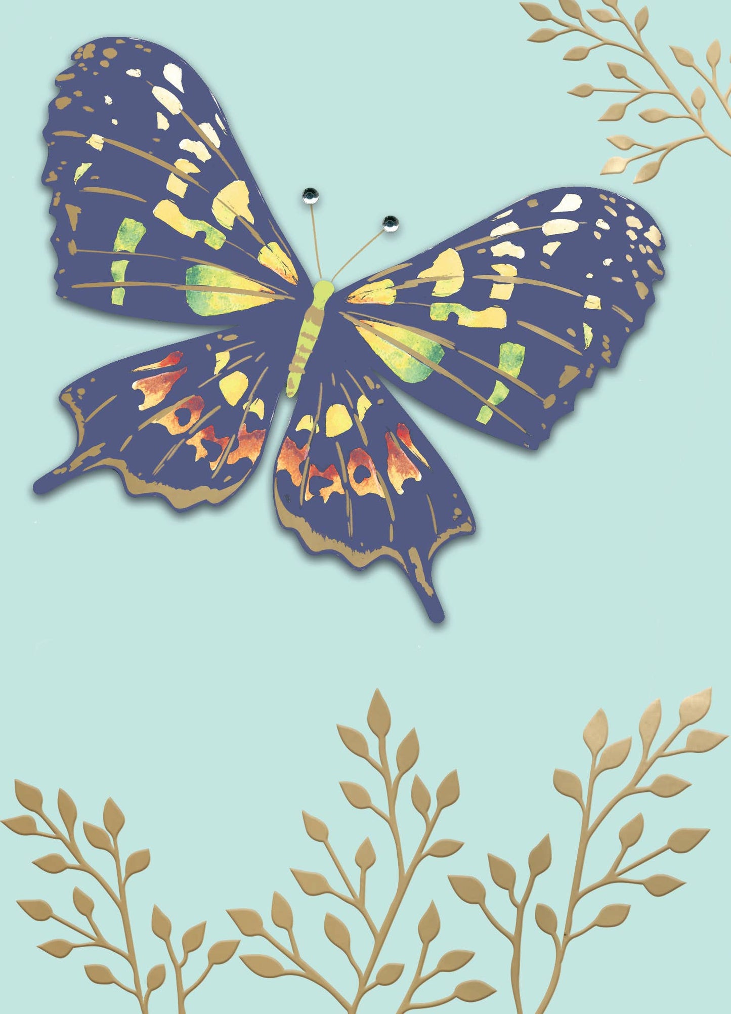 Yours Truly - Butterfly Card