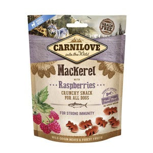 Carnilove Mackerel and Raspberries Crunchy Treats