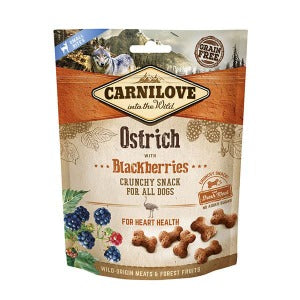 Carnilove Ostrich and Blackberries Crunchy Treats