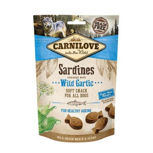 Carnilove Sardines and Wild Garlic Semi Moist Treats