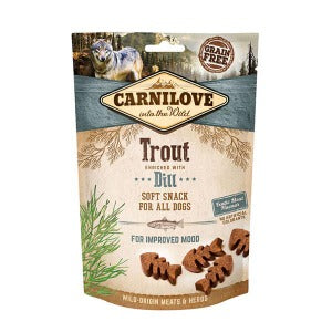 Carnilove Trout and Dill Semi Moist Treats