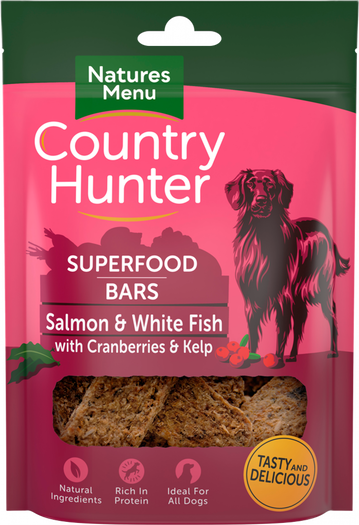 Country Hunter Superfood Bars Salmon & White Fish