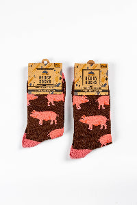 BAMBOO SOCKS | PIG SOCKS | FARM ANIMAL SOCKS