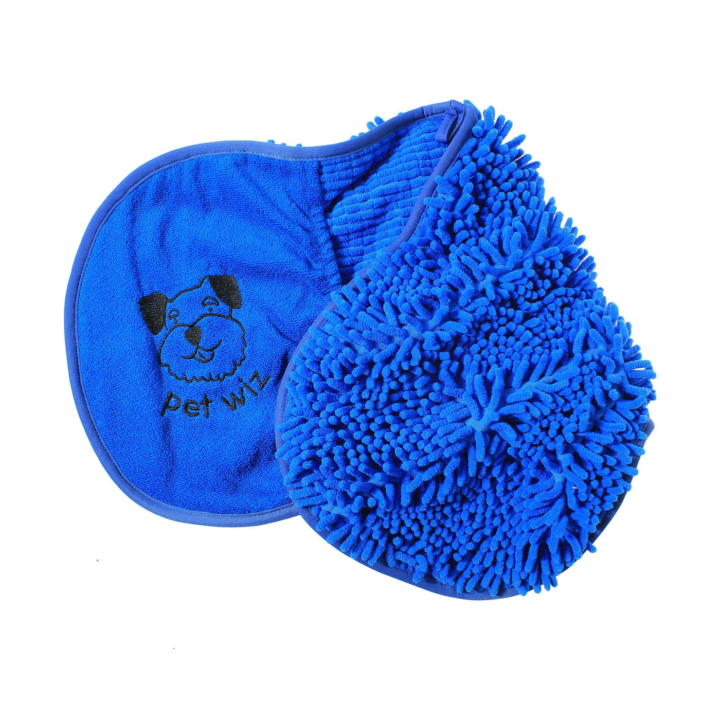 Pet Wiz - Microfibre Noodle / Chenille Dog Towel