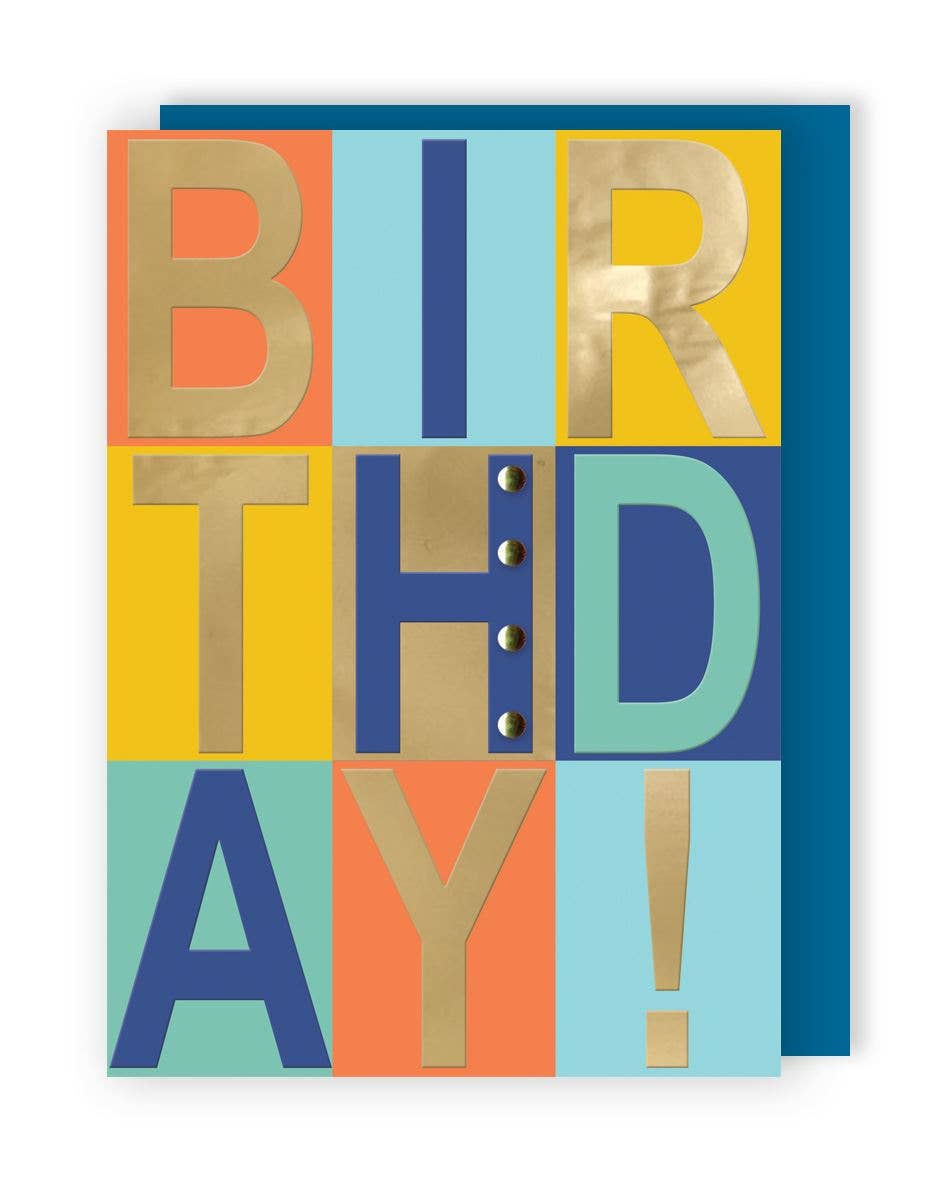 Yours Truly- Birthday Card