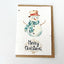 PlanetWrapIt - Christmas Snowman - Plantable Seed Christmas Card