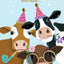 Yours Truly - Party Cows Card
