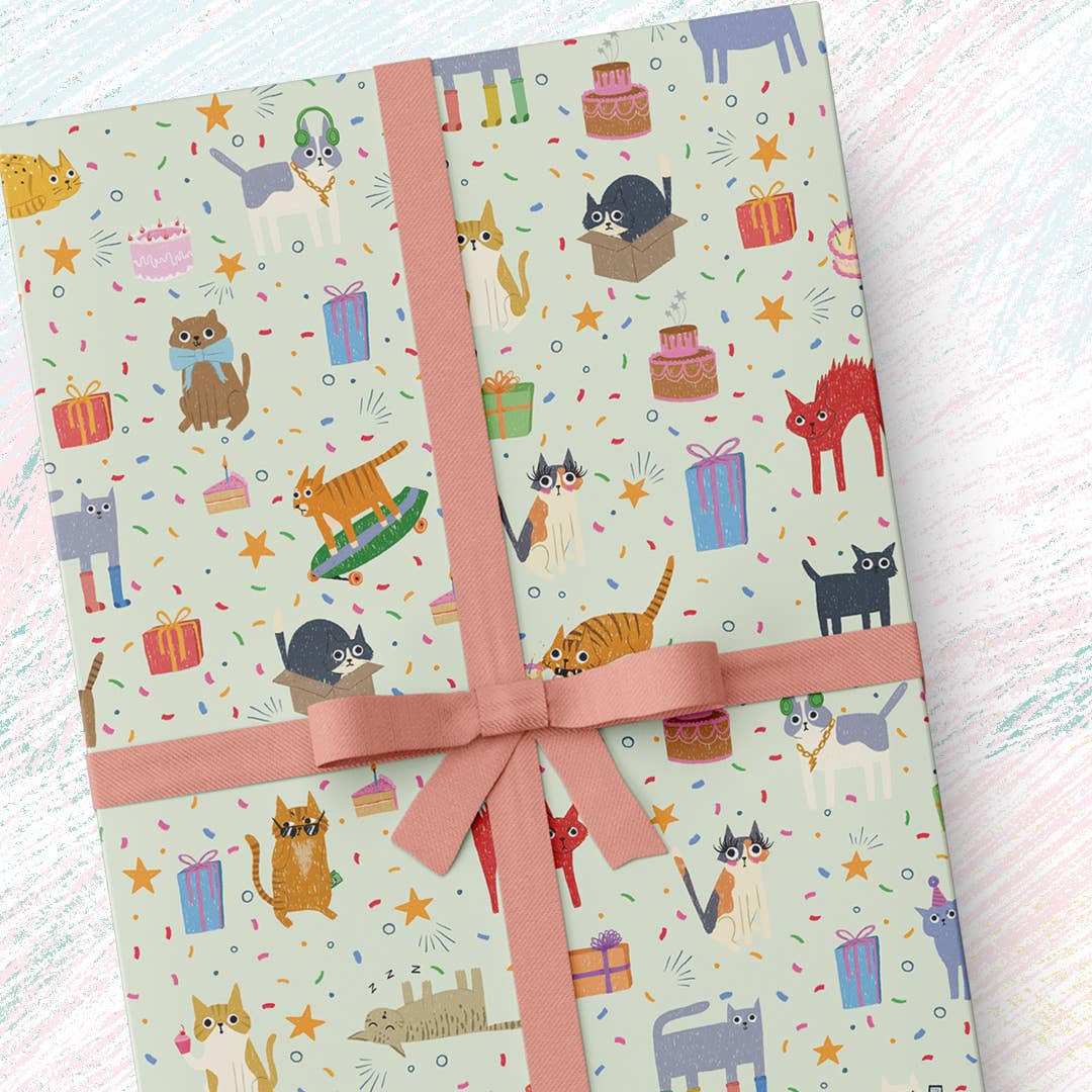 Gift Wrap - New Cat Wrap