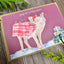 Christmas Pig | Eco Friendly Art Card Cute Colourful Funny