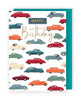 Yours Truly- Cars - Happy Birthday Card