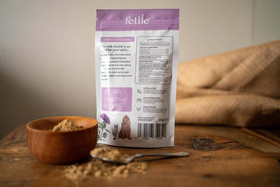 Fettle - Ground Seed Milk Thistle Powder for Dogs & Cats