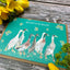 Good Luck Duck! Birthday Eco Friendly Card Colourful