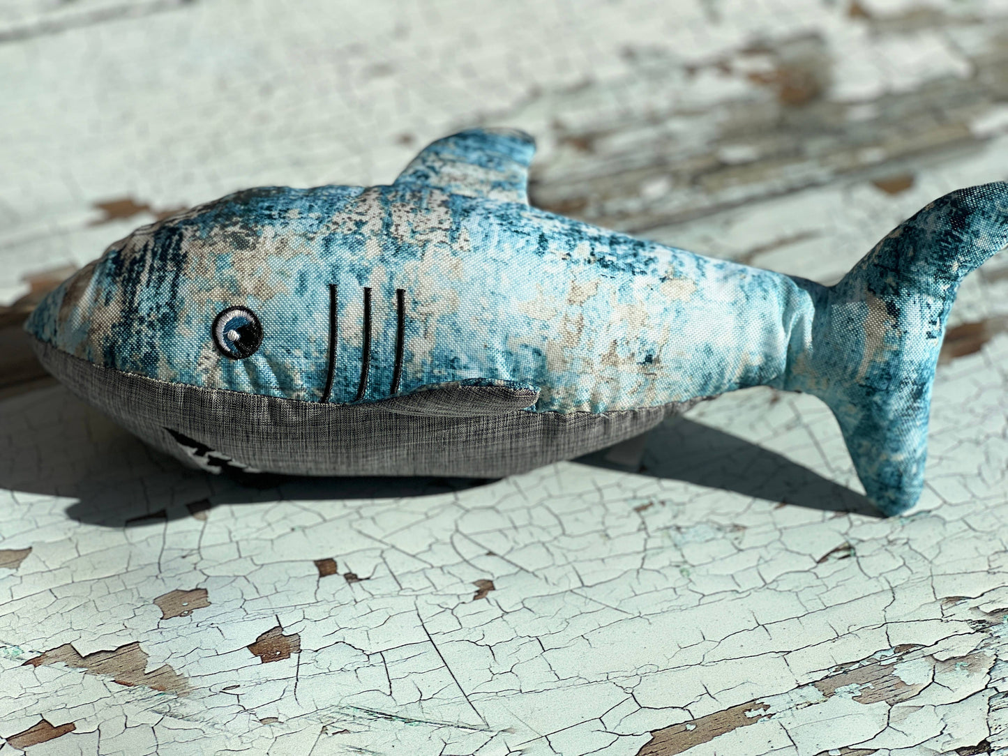 Eco Conscious Shark Dog Toy