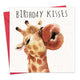 Birthday Kisses - Funny Birthday Card