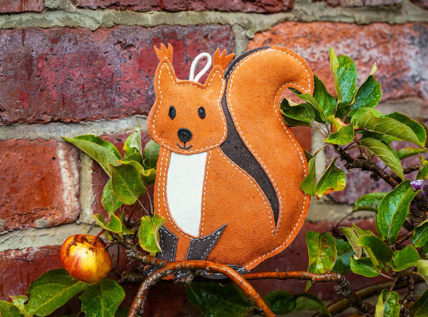 Aurora Paws - Hazel the Red Squirrel (Cat Nip Infused) Eco Dog and Cat Toy