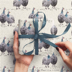Guinea Fowl Wrapping Paper