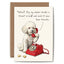 Bewilderbeest - Treat Crime Card  - Everyday Card - Funny
