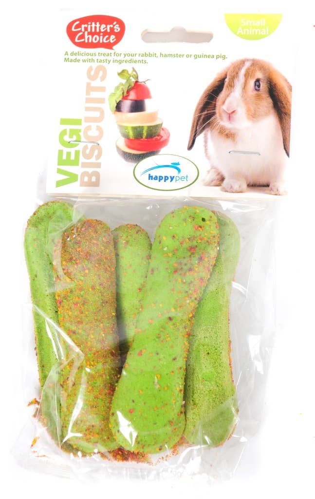 Critter's Choice Vegetable Biscuits 50g