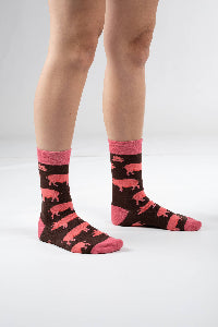 BAMBOO SOCKS | PIG SOCKS | FARM ANIMAL SOCKS