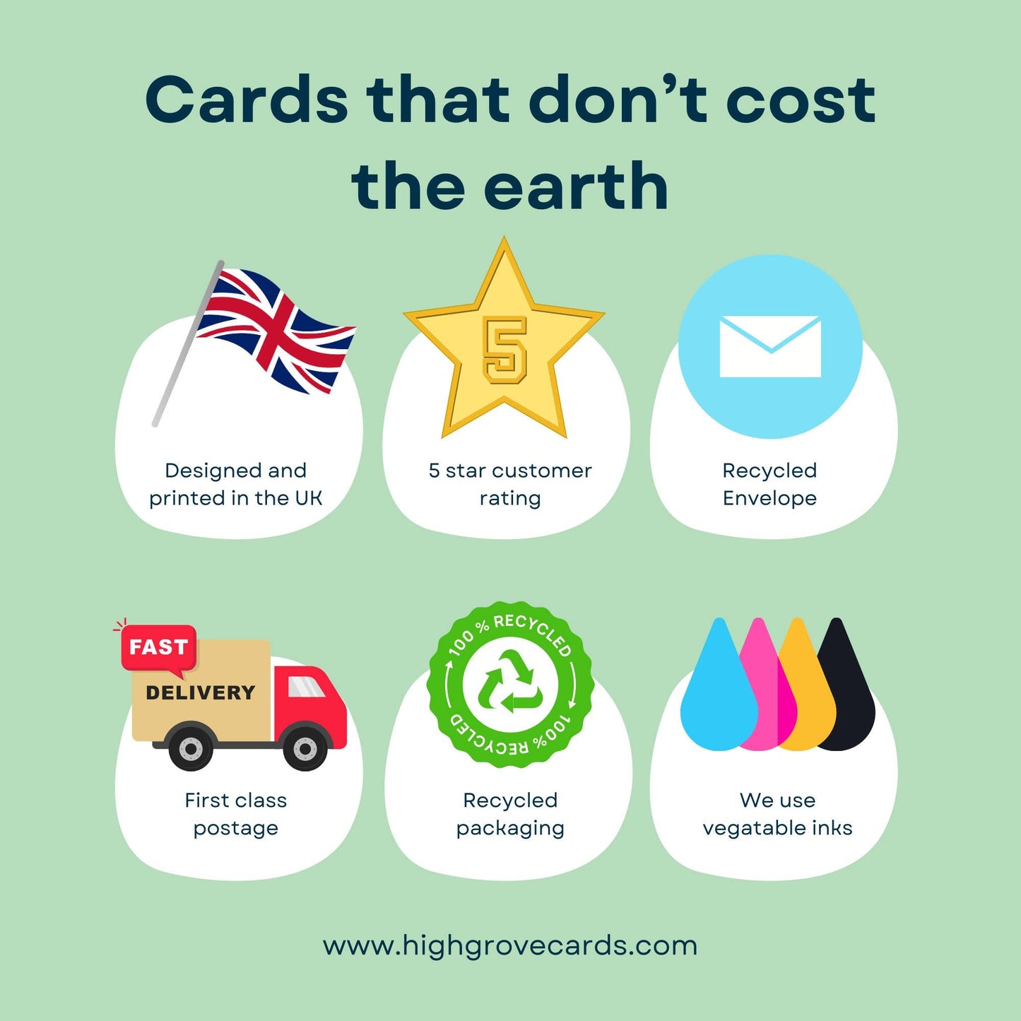 Highgrove Cards - Valentines Card