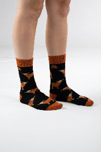 BAMBOO SOCKS | HIGHLAND COW SOCKS | FARM ANIMAL SOCKS