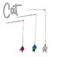 Ancol Feather Bell Cat Dangler Toy