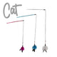 Ancol Feather Bell Cat Dangler Toy