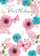 Yours Truly - Flowers & Butterflies Card