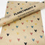 Colourful Hearts Recycled Kraft Wrapping Paper Gift Wrap