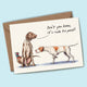 Bewilderbeest - Rude To Point Card - Everyday Card